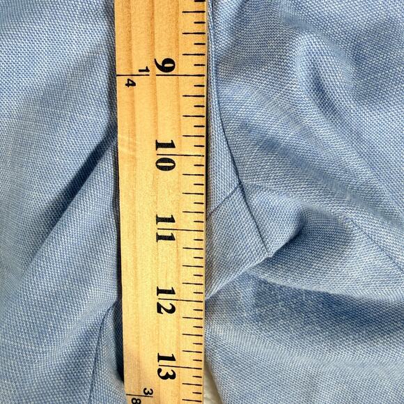 Talbots Womens Pants Light Blue Size 10 Hampshire Ankle Career Polyester Blend - Picture 3 of 6